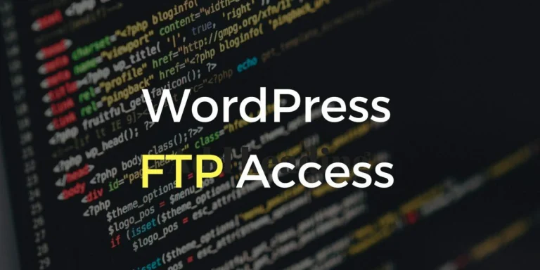 WordPress FTP Configuration