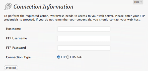 How to save FTP details in WordPress website? 1